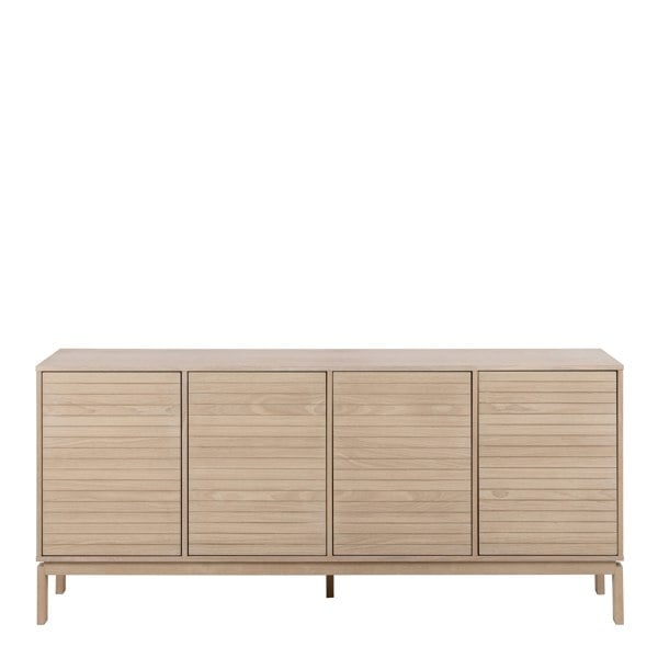 Furniture To Go Linley 4 Door Sideboard in White Oak