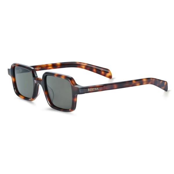 Bertha Lilly Polarized Sunglasses - Black/Black - BRSBR061C2