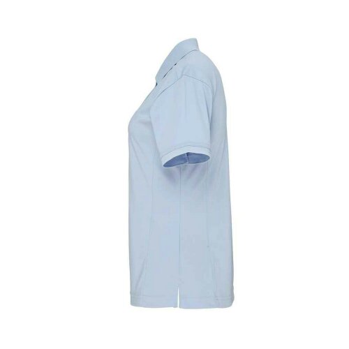 Premier Womens/Ladies Coolchecker Pique Polo Shirt - Light Blue