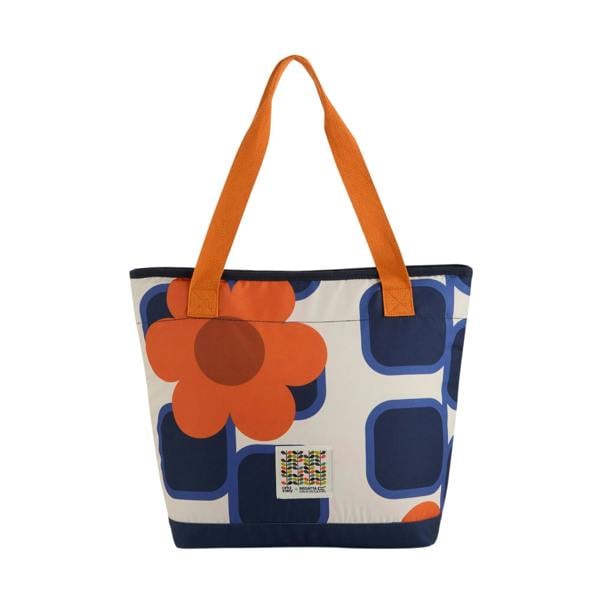 Regatta Orla Kiely 16L Giant Square Flower Cooler Tote Bag - Orange - 