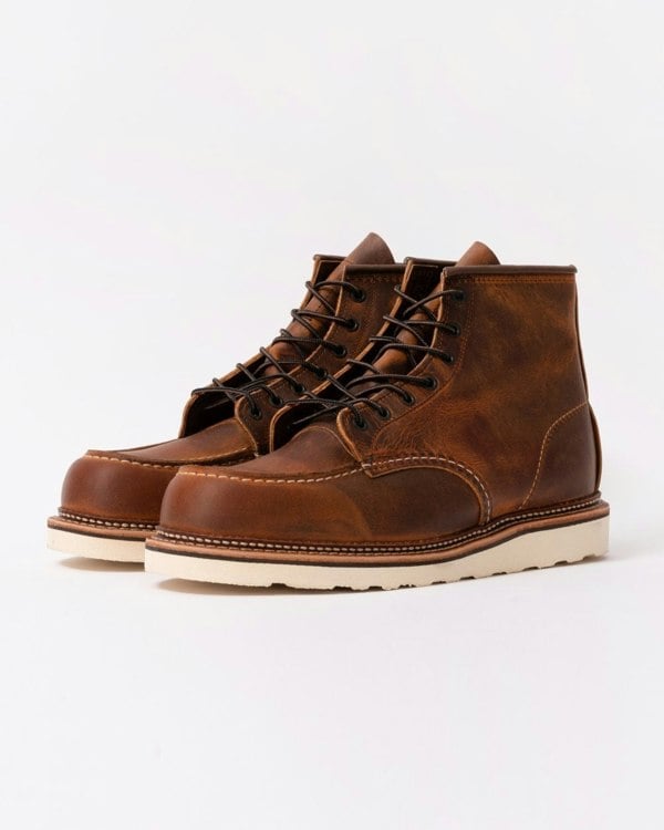 Red Wing Mens 6-Inch Classic Moc Boots