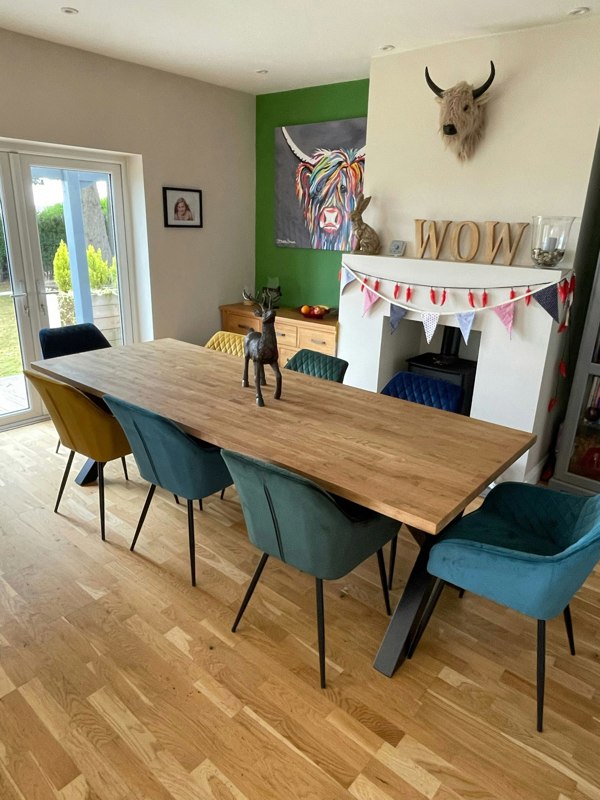 The Bespoke Carpentry Co Solid Oak Dining Table