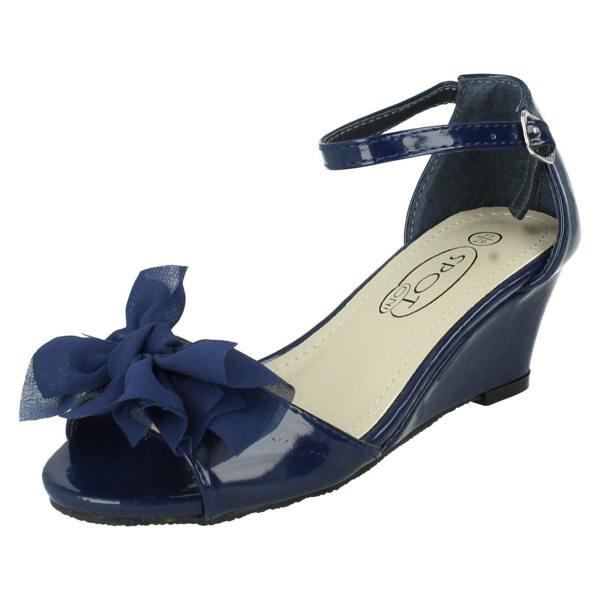 Spot On Girls Spot On Summer Wedge Sandals