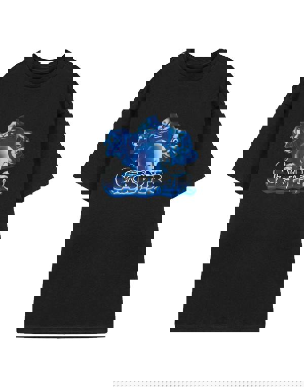 Casper Unisex Black Casper & Friends Short Sleeved T-Shirt