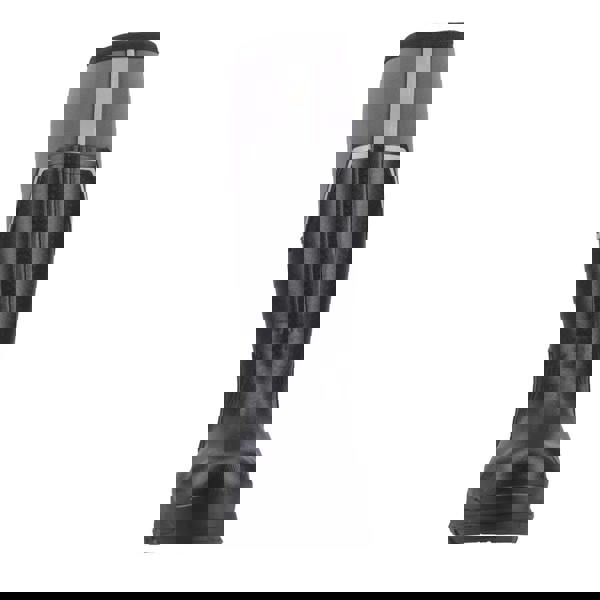 Muck Boots MUCK Boots GRIT S5 Mens Tall Safety Composite Toe/Midsole Wellie, a sturdy tall safety boot with black and gray design featuring a composite toe and midsole for enhanced protection.