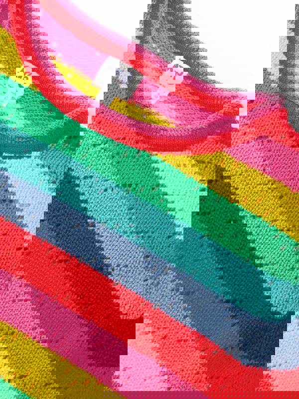 Kite Womens Organic Hermitage Knit Jumper Rainbow