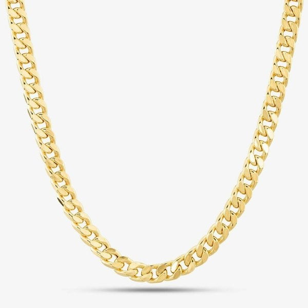 T. H. Baker 9ct Yellow Gold 20 Inch Flat Curb Chain HCSC-600-9Y-20