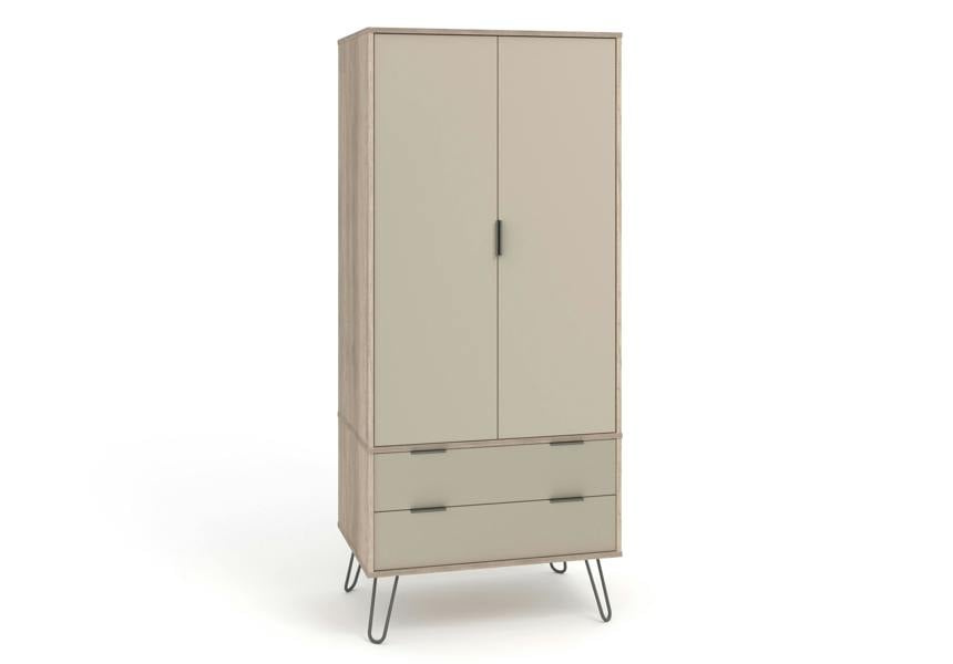 Core Products Augusta 2 Door & 2 Drawer Wardrobe
