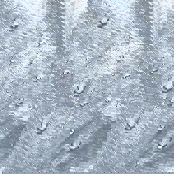 KAV Universal Premium Cover Tarpaulin Waterproof Heavy Duty Tarp with Eyelets Ground Sheet in Grey for Garden Furniture, Pool, Car, Truck