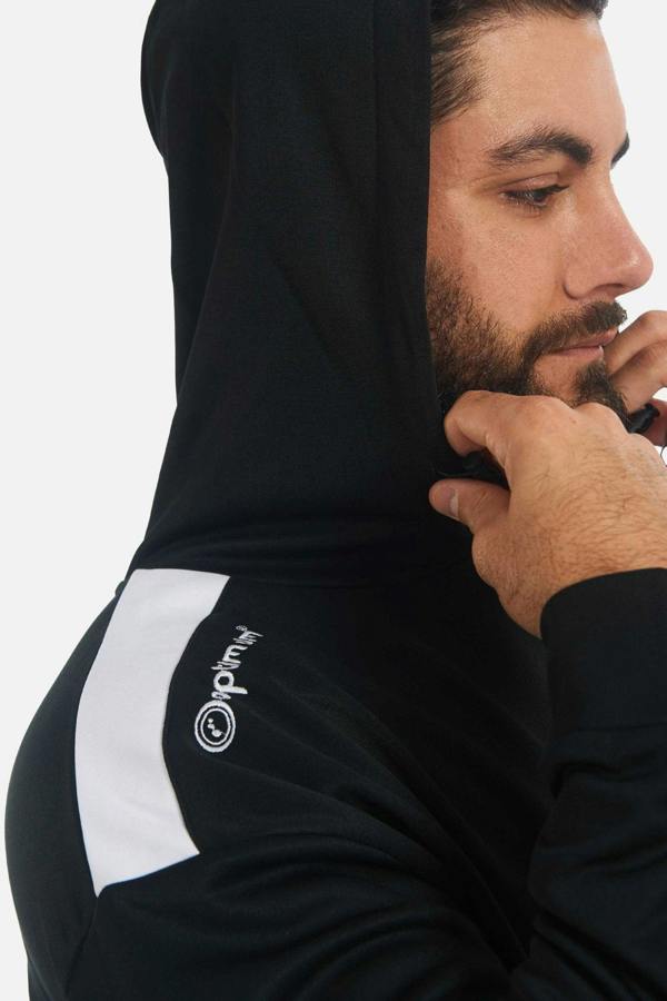 Tempo Men's Sports Hoodie – Brushed Back Thermal, Customisable - Optimum