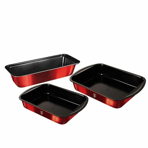 Berlinger Haus Burgundy 3-Piece Baking Set Berlinger Haus