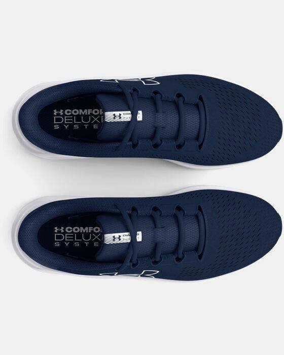 Under Armour Mens Under Armour Charged Pursuit 3 Running Trainers Navy 3026518