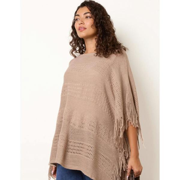 Blue Vanilla Knitted Cape