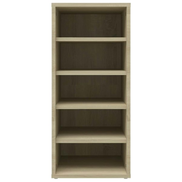 Berkfield Shoe Cabinet Sonoma Oak 31.5x35x70 cm Engineered Wood