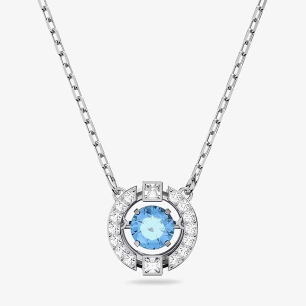 Swarovski Sparkling Blue Dancing Crystal Necklace 5279425
