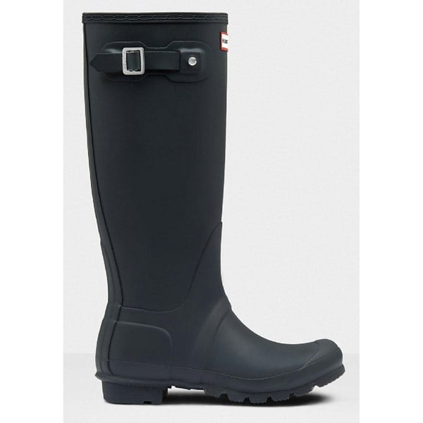 Hunter Original Tall Wellington Boots Womens - Navy