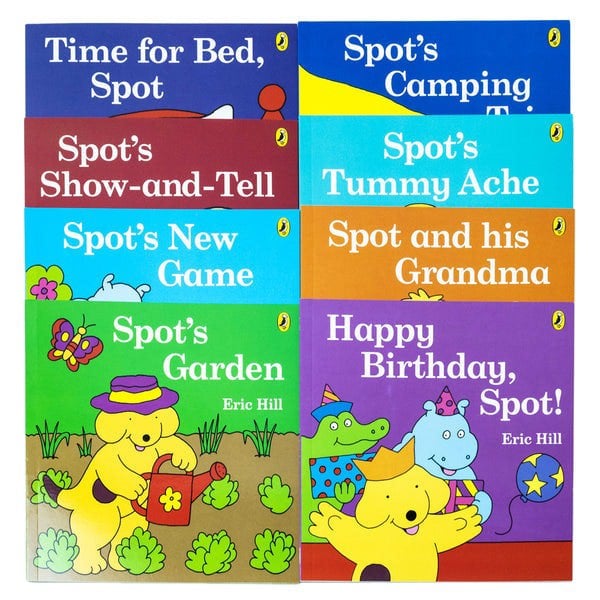 Read With Spot 8 Books Collection Box Set by Eric Hill