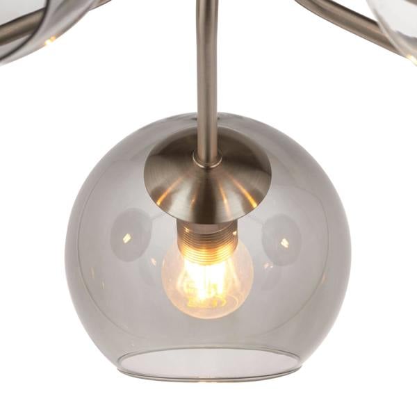 Pagazzi Lighting Branco 5 Light Semi-Flush Ceiling Light