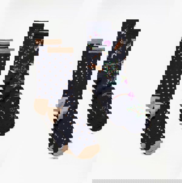 Joules EVERYDAY Womens Socks Multi Navy