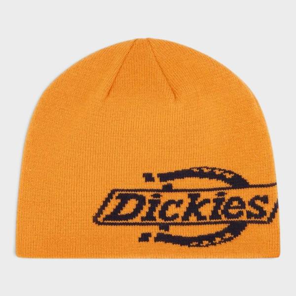 Dickies Summerdale Logo Beanie Orange Black