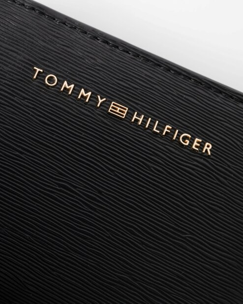 Tommy Hilfiger TH Modern Womens Medium Zip Wallet - Black