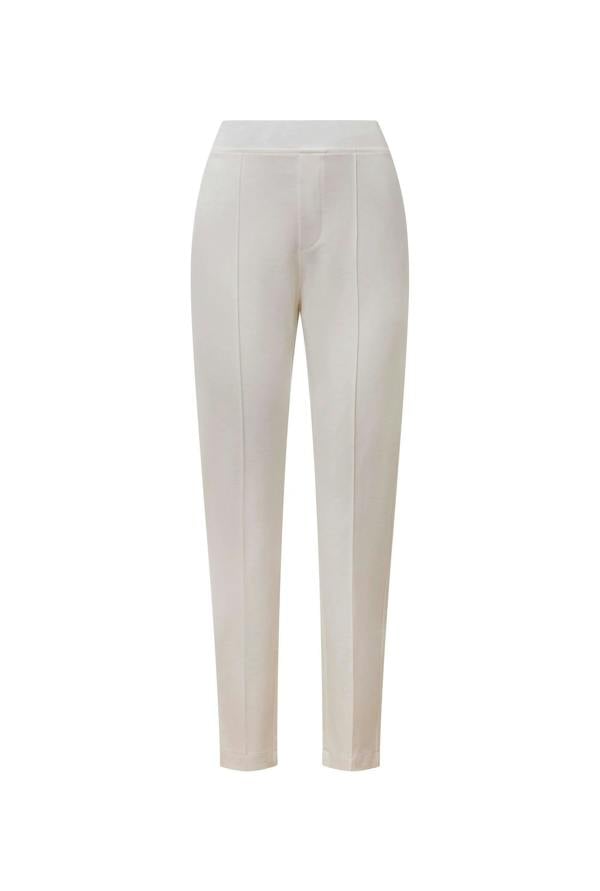 James Lakeland Cigarette Trousers Cream
