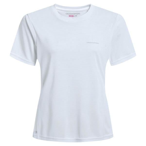 Craghoppers Womens/Ladies Nosilife T-Shirt - White - 