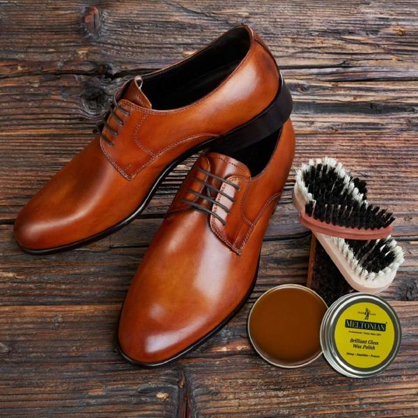 Meltonian Brilliant Gloss Wax Polish - High Gloss Durable Protection 100ml
