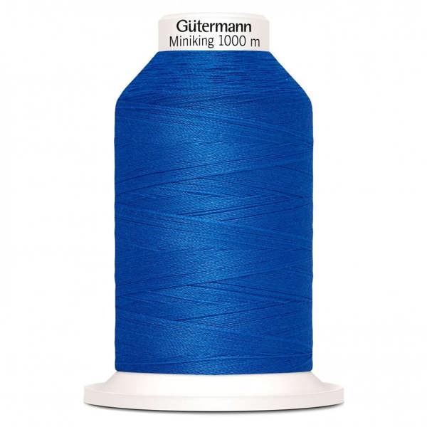 Gutermann Miniking Overlocker Thread 1000m Polyester Thread Suitable For Dressmaking