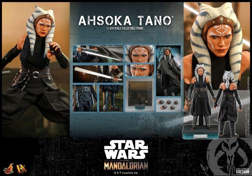 Hot Toys Ahsoka Tano The Mandalorian Star Wars Action Figure 1:6 Scale Hot Toys 908180