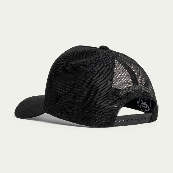 Christian Rose Beyond Ordinary Trucker Cap -Black / Black