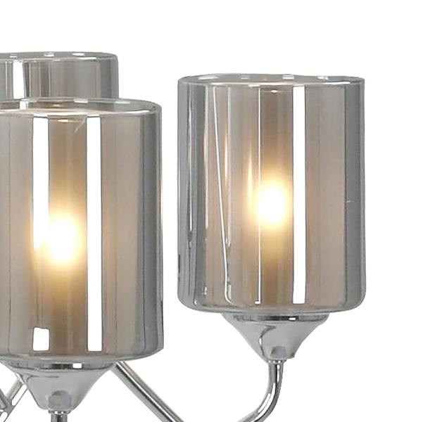 Pagazzi Lighting Ashton 6-Light Polished Chrome Chandelier Ceiling Light