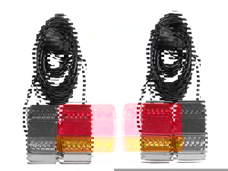 Magnetic Led Trailer Lights With 4.5M Cable (Cluster Lamp Towing Lightboard)
