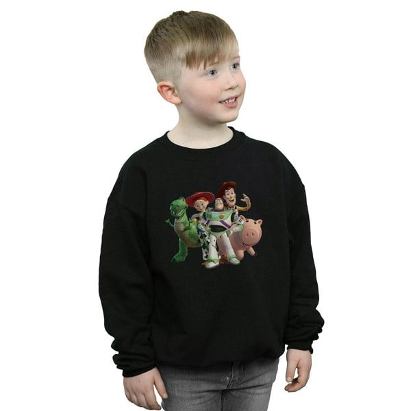 Disney Boys Toy Story 4 Group Sweatshirt - Black