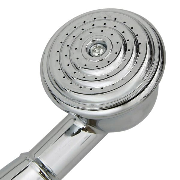 Berkfield 2-Handle Bathtub Faucet + Hand Shower Diverter Chrome Retro