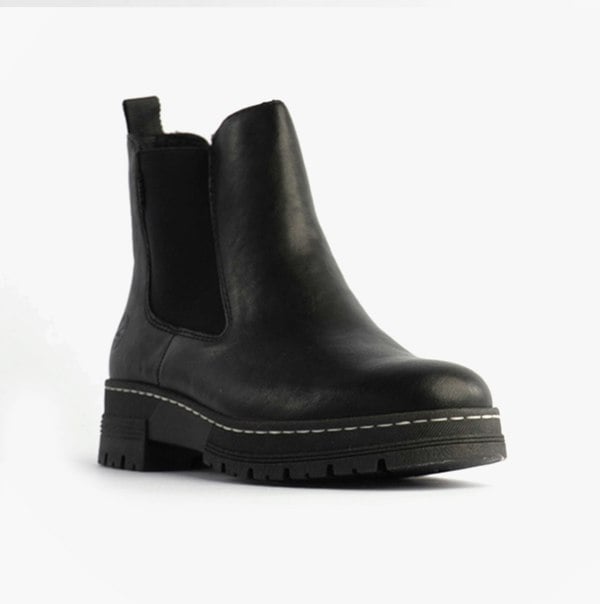 Rieker 73892-00 Womens Boots Black