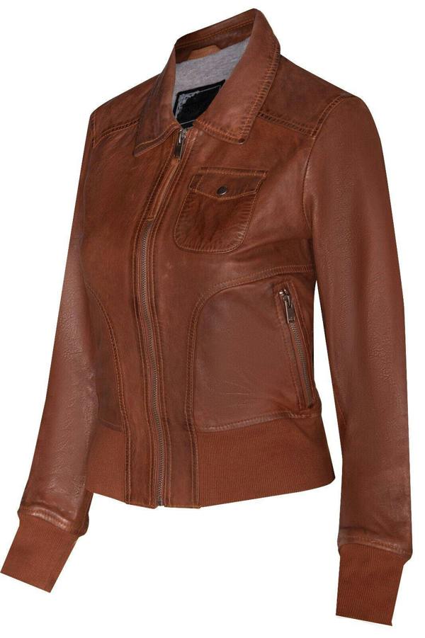 Womens MA-1 Varsity Bomber Jacket-Modbury - Upperclass Fashions 
