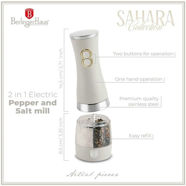 Berlinger Haus 2 in1 electric mill Berlinger Haus BH9645 Sahara