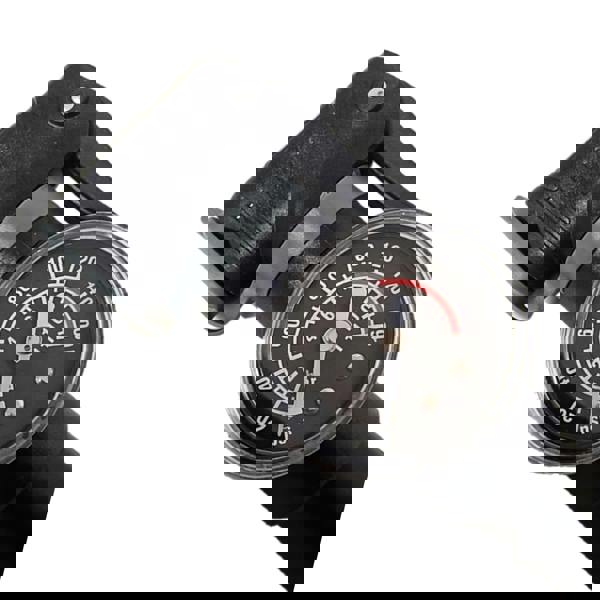 Awe 100 PSI CNC 6063 Alloy Bike Pump & Gauge Schrader/Presta Valve