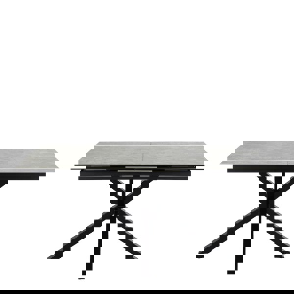 Furniture To Go Heaven Extendable Dining Table with Ceramic Grey Top 168cm