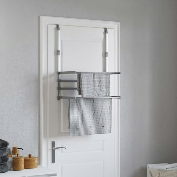 Berkfield Drying Rack for Balcony 54x25x42 cm Aluminium