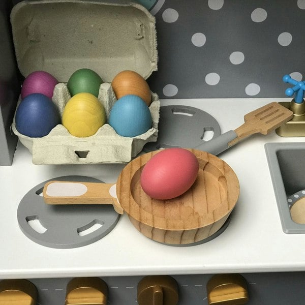 tickit Rainbow Wooden Eggs