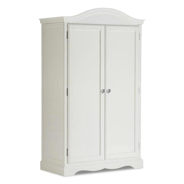 Statement Furniture Romance Double Wardrobe with Crystal Handles. Full Hanging French Style Storage