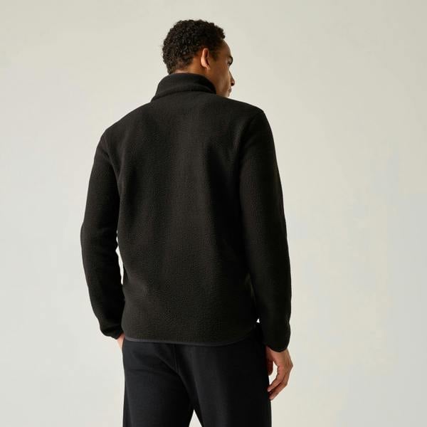 Regatta Mens Frankie Borg Fleece Jacket - Black - 