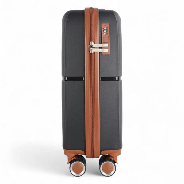 Infinity Luggage Hard Shell Cabin 37 x 22 x 56 cm PP Luggage Suitcase Suitable for Easyjet, Ryanair