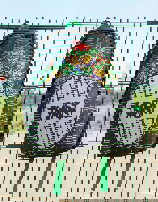 Teenage Mutant Ninja Turtles Unisex Kids Black Sewers Pocket Backpack (One Size)