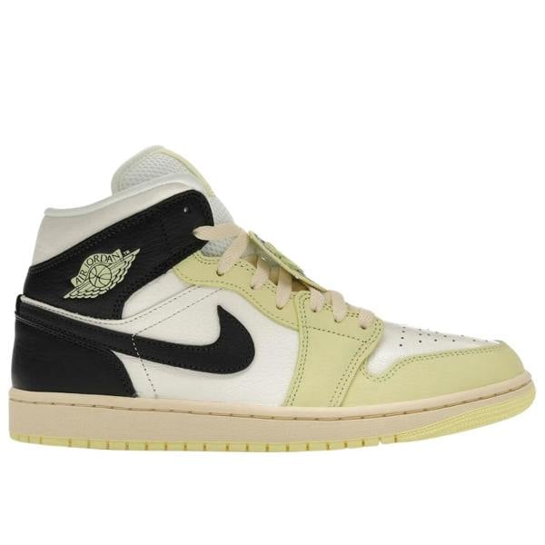 Nike Air Jordan 1 Mid Fall League Sail Trainers UK 4