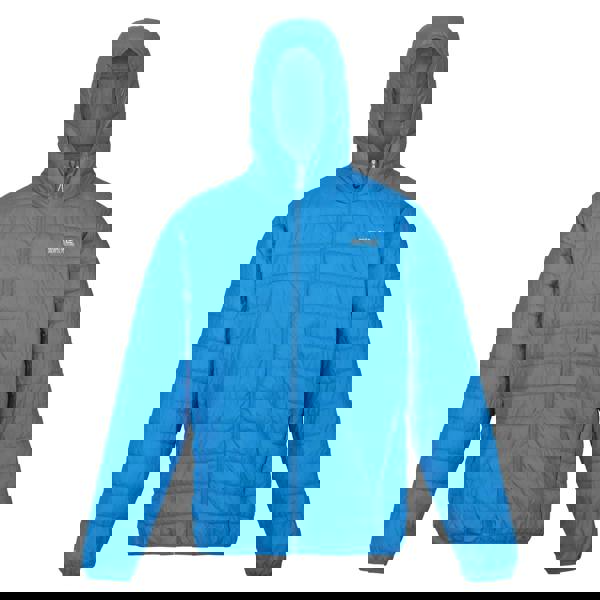 Regatta Mens Hillpack Hooded Lightweight Jacket - Indigo Blue - 