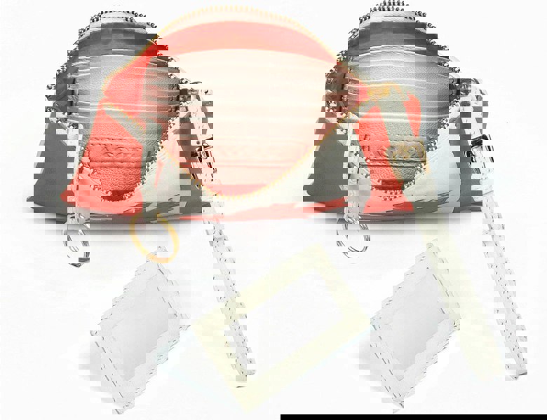 'CANADIAN' - Country Flag Designer Leather Clutch Purse