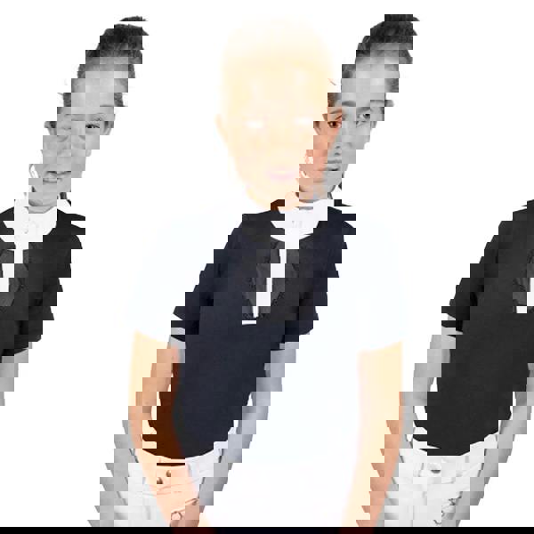 Coldstream Girls Next Generation Larkhall Diamante Show Shirt - Navy - 